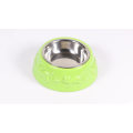 Nouveau design alimentation potable mignon personnalisé imprimé rond en céramique Pet Bowl